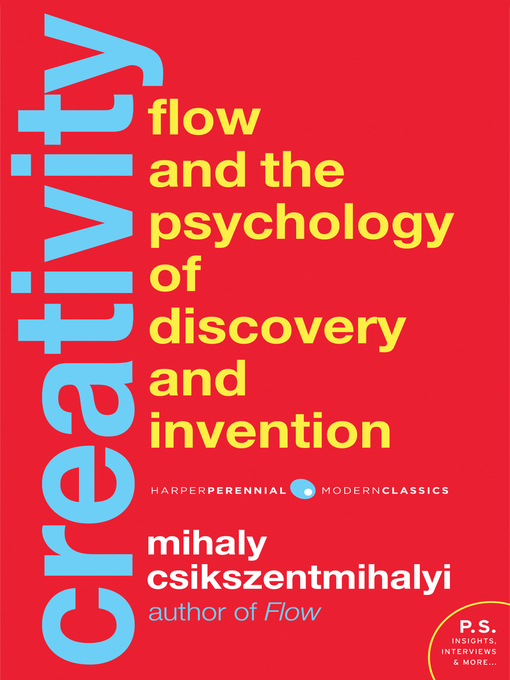 Title details for Creativity by Mihaly Csikszentmihalyi - Wait list